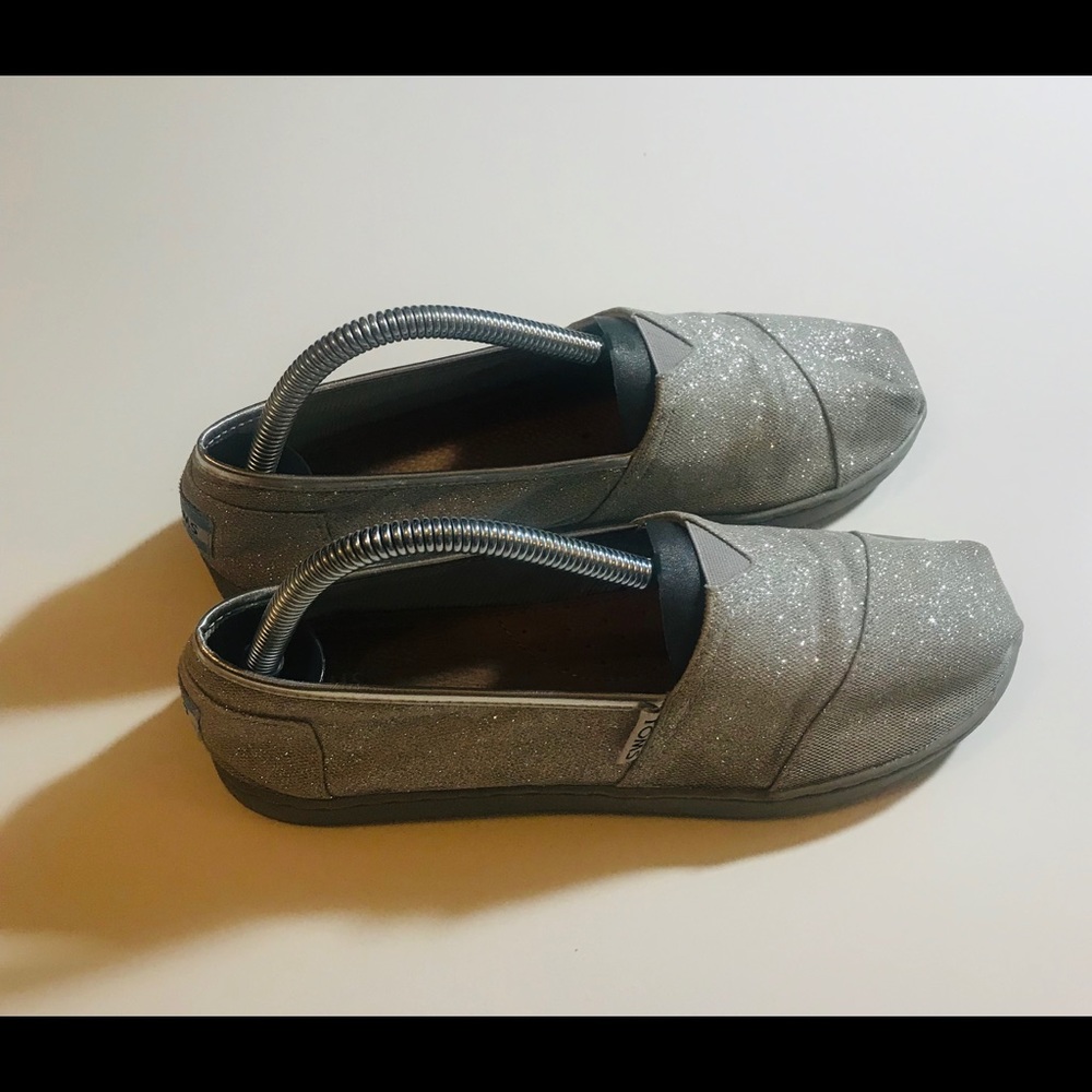 Toms Glitter Canvas Shoes